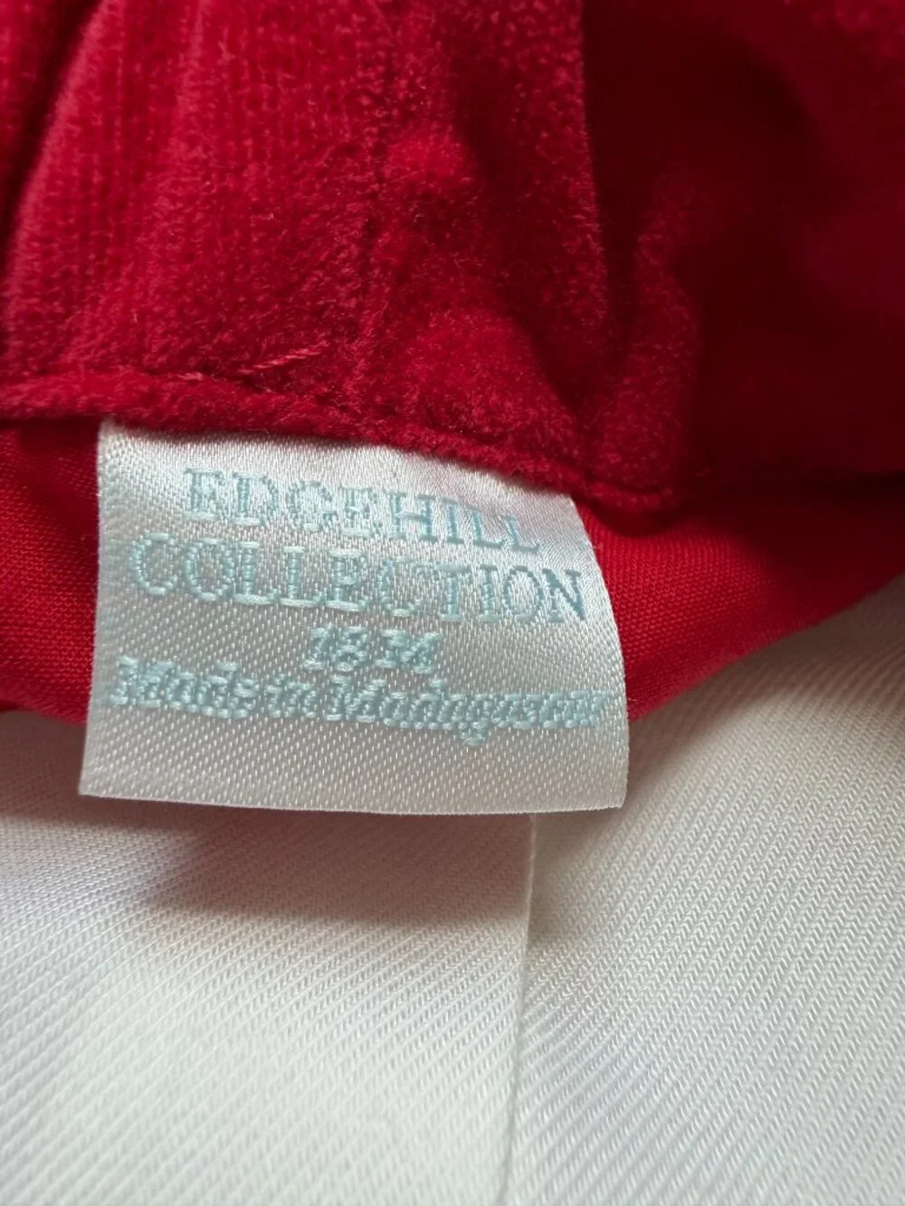 Edgehill Collection x The Broke Brooke Berrett Christmas Velvet Set NWT
